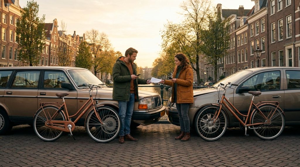 Aanrijding gehad? Zo meld je de schade